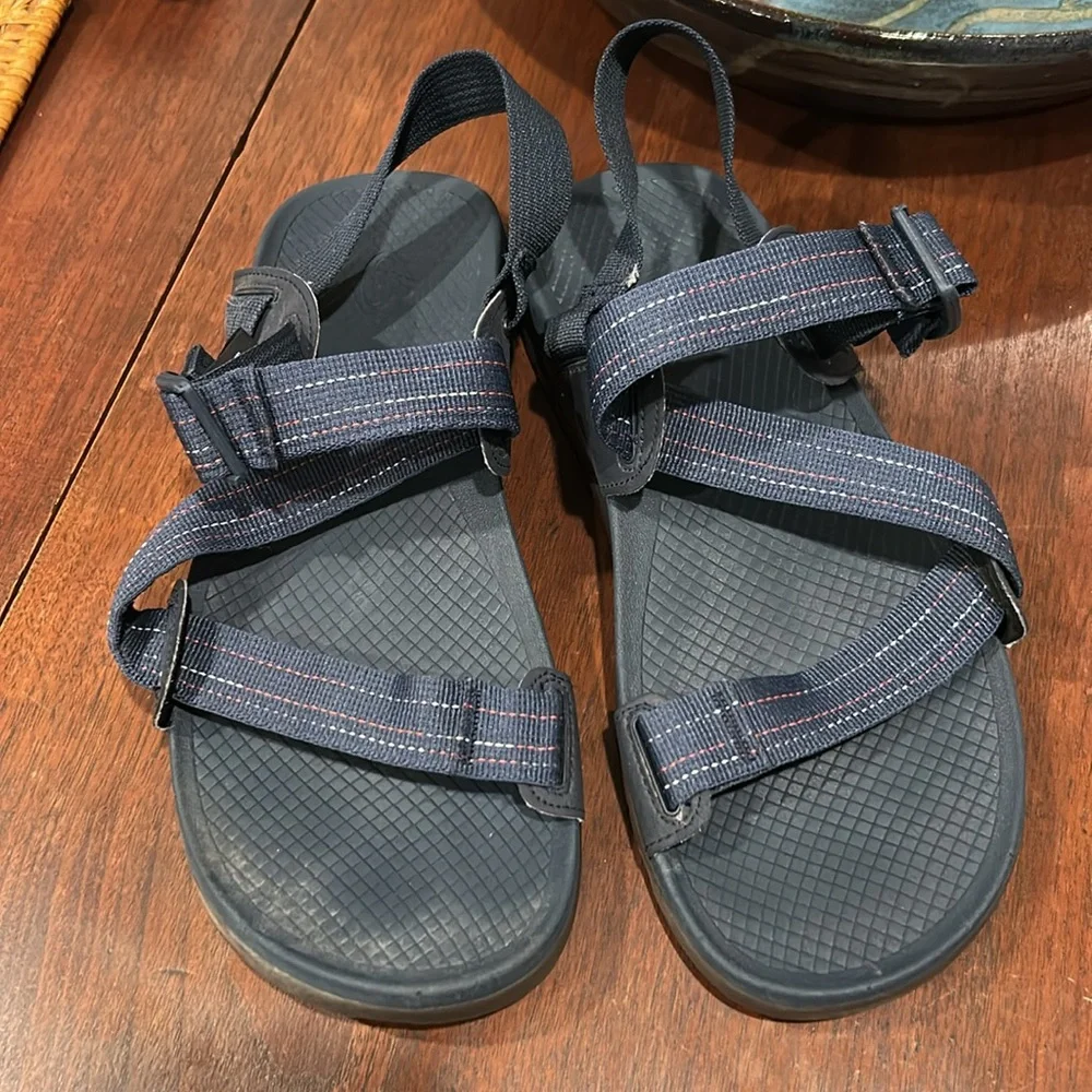 Chaco Lowdown Sandals Blue Sz 9 Outdoor hiking